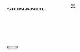 SKINANDE GR - IKEA.com – International · PDF fileΝα φυλάσσετε πάντα αυτές τις οδηγίες σε ένα ασφαλές μέρος ... Πώς να ενεργοποιήσετε