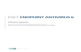 ESET Endpoint Antivirus -   · PDF fileΠώς να χρησιµοποιήσετε υπάρχοντα ... 43 Πότε να τροποποιείτε τη διαµόρφωση