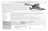 Instructions for SAITO FG-21(AAC) 4-Stroke Gasoline · PDF fileInstructions for SAITO FG-21(AAC) 4-Stroke Gasoline Single Engine Thanks for buying SAITO FG-21 4-stroke gasoline engine