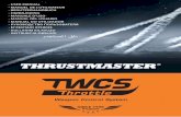 Weapon Control System - Thrustmasterts.thrustmaster.com/download/accessories/manuals/TWCS_throttle/... · Weapon Control System. 1/10 User Manual TECHNICAL SPECIFICATIONS 1. Throttle