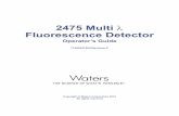2475 Multi λ Fluorescence Detector - · PDF file2475 Multi λ Fluorescence detector. Symbol Definition Manufacturer ... Routinely run three QC samples that represent subnormal, normal,