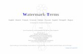 Watermark-Terms - The memory of · PDF fileράμφος (πτηνού) becco (di uccello) клюв (птица) pico (ave) bico (ave) csőr (madár) n . beam Balken . barre . δοκός