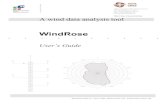 WindRose User's Guidewindrose.gr/WindRose_Users_Guide.pdf · WINDROSE: Wind Data Analysis software INTRODUCTION WindRose is a software tool dedicated to the analysis of wind characteristics