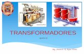 TRANSFORMADORES - · PDF file1 2 3) ) ) o o o Como en el ... Ventajas del transformador de núcleo 3φ sobre los grupos monofásicos ... transformadores conectados en triángulo la
