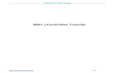 8051 μController Tutorial -  · PDF file8051 Tutorial Index Introduction Chapter 1 - Types of Memory