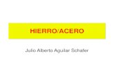 HIERRO/ACERO -  · PDF filemanifiesta en la resistencia mecánica del acero y esta en función al contenido de carbono. ... •Esquema Proceso Metal Base Distancia L Depósito