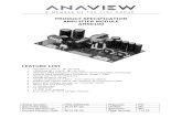 PRODUCT SPECIFICATION AMPLIFIER MODULE … AMS0100-J.pdf · Article Number: PDS-AMS0100 Prepared: PB Document Date: 2013-07-22 Verified: MC ... 2005/32/EC – 1275/2008: Standby/Off