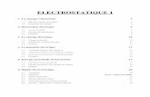 ELECTROSTATIQUE 1 - pages.upf.pfpages.upf.pf/Pascal.Ortega/ENSEIGNEMENT/CoursEM/Electrostatique… · Chap I : Interaction électrostatique 2003/04 SM1-MIAS1 7 U.P.F. Tahiti Finalement