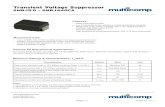 Transient Voltage Suppressor - Farnell  · PDF file .    . Page  24/09/14. V1.1. Transient Voltage Suppressor. SMBJ5.0 - SMBJ440CA. Features: •