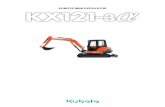 KUBOTA MINI EXCAVATOR - minikaivukoneet... · PDF fileaccording to the amount of lever stroke. As a result, ... equipment market, ... for its machine size in both performance and