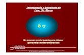 S. I. G. M. A. - alejandrogonzalez.com.aralejandrogonzalez.com.ar/Archivos/Six Sigma UBA.pdf · Introducción y beneficios de Lean Six Sigma 6 σσσσ S. I. G. M. A. Soluciones ¡¡Un