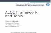ALOE Framework and Tools - Wireless Innovation · PDF fileLTE ? Core3 DSP DSP DSP Core1 μProc Core4 ... Online Mapping Flexible Multiprocessing Flexible ... Parameter w controls algorithm