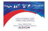 HIGH POWER IGBT TRACTION DRIVES - Railway · PDF fileHIGH POWER IGBT TRACTION DRIVES ... and Diesel electric locomotives. PALIX isometric view ... 4 AC traction drives 4 PMCFs intercaled