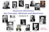 Key Concepts, Methods and Machinery - uochb.cz · PDF fileKey Concepts, Methods and Machinery -lecture 2 - ... QC methods are also devised to optimize to the spatial configuration