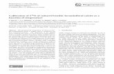 Calibration of δ18O of cultured benthic foraminiferal ... · PDF file1350 C. Barras et al.: Culture calibration of benthic foraminiferal δ18O than for planktonic foraminifera so