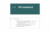 Proteini - elektron.tmf.bg.ac.rselektron.tmf.bg.ac.rs/organskahemija/P9-Proteini.pdf · 2 Aminokiseline U sastav proteina ulaze α-aminokiseline Osim najjednostavnije aminokiseline
