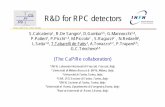 Pi R&D for RPC detectors Re - virgilio.mib.infn.itvirgilio.mib.infn.it/~capire/lcws_devel.pdf · • high volume resistivity (limited rate capability) ... • Repetition rate up to
