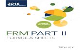FRM formula sheets: Part 2 - Wiley EL · PDF filede Servigny and Renault, Chapter 3 SV tt Nk v Tt Ke Nk =+ σ ... FRM formula sheets: Part 2 Created Date: 9/23/2016 3:14:18 PM