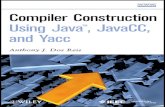 Compiler Construction Using - download.e-bookshelf.dedownload.e-bookshelf.de/.../0000/5914/68/L-G-0000591468-000236210… · Compiler Construction Using Java, JavaCC, and Yace ANTHONY