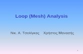 Loop (Mesh) Analysis - sCircuitLawsPdf.pdf · PDF fileLect5 EEE 202 11 . ... Βήματα Υπολογισμού (KVL) για ανάλυση Βρόχου - Ορισμοί Βασικός
