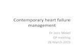 Contemporary heart failure management - Murray · PDF file• Mr T. McI. – 49 years ... • β - blocker • Aspirin • Statin • ACE-I & β ... Beta-blocker uptitrated to target