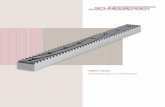Gear racks Standard and customised - · PDF file8 2.1 Tooth rack: Pressure angle α = 20º Quality: 5 in accordance with DIN 3962, 3963, 3967 ground, soft or hardened f p (mm) Single