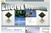 Energy. Don’t loose itREUSE it! - NXP · PDF fileOne Third of Kinetic Energy ... Dave Wilson Slide 11 Single Phase AC Line Regeneration VAC V bus Voltage Regulator ... Regulator