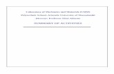 SUMMARY OF ACTIVITIES - Σελίδες Χρηστών Α ...users.auth.gr/~akonsta/Laboratory  · PDF fileSUMMARY OF ACTIVITIES . PROFESSOR E.C. AIFANTIS ... Naval Research Laboratory