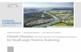 Climate Chamber With Fast Humidity And Temperature ... · PDF filefor Small-angle Neutron Scattering ... sample neutron s vacuum thermal conductive ... research environment. Design