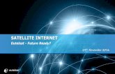 SATELLITE INTERNET - 9ο Infocom Cyprus · PDF fileTransmission Smart Grid & Utility operators Public Safety On-The-Spot Communication ... Typical applications of cellular backhaul