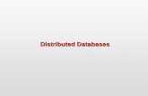 Distributed Databases -  · PDF file · 2012-12-04Concurrency Control in Distributed Databases ... (DDBMS): Software system, ... 1 = Π. branch_name