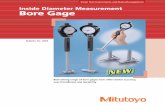 Inside Diameter Measurement Bore Gage - · PDF fileSmall Tool Instruments and Data Management Inside Diameter Measurement Bore Gage N E W. 1 2 ... 2 20 4.5 21DZA213B 3 22 6.5 21DZA213C