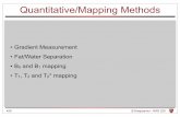 Quantitative/Mapping Methods - Stanford University · PDF fileB.Hargreaves - RAD 229 Quantitative/Mapping Methods • Gradient Measurement • Fat/Water Separation • B0 and B1 mapping