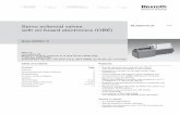 Servo solenoid valves with on-board electronics (OBE) · PDF fileServo solenoid valves with on-board electronics (OBE) Model 4WRPEH 10 ... 2/12 Bosch Rexroth Corp. ... valves bar (PSI)