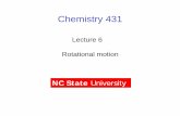 NC State Universityfranzen/public_html/CH431/lecture/lec… ·  · 2011-01-05polar coordinates To solve the ... • The solutions form a set of 2J + 1 functions at each energy ...