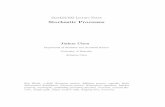 Stochastic Processes - University of jhchen/stat433/title.pdf · PDF fileStochastic Processes ... The text book for this course is Probability and Random Processes ... A Second course