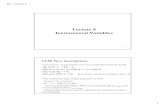 Lecture 8 Instrumental Variables - Bauer College of Business · PDF fileRS – Lecture 8 1 1 Lecture 8 Instrumental Variables • Last lecture, ... Note: For finite samples, we could