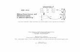 Mechanics of ε Materials σ Laboratory σcourses.washington.edu/me354/reading/Notes_Jenkins.pdf · Curved Beams Unsymmetrical Bending ... Mechanics of Materials Laboratory, ... experiment