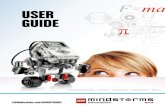 EV3 User Guide - New River Community College · PDF fileuser guide. legoeducationcom ... + Uses reflected sound waves to measure ... a model, saving you the trouble of disassembling