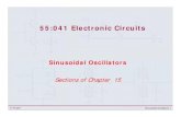 55:041 Electronic Circuits - University of Iowas-iihr64.iihr.uiowa.edu/MyWeb/Teaching/ece_55041_2014/Lectures/... · 55:041 Electronic Circuits ... The total phase shift through the