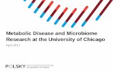 Metabolic Disease and Microbiome Research at the ... · PDF filesystem expressing a mutant human insulin ... pancreatic endocrine transcription factor Ngn3 and showed that ... independent