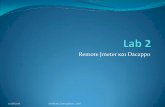 Remote Jmeter και Dacappo - users.ntua.grusers.ntua.gr/gkousiou/publications/Lab2.pdf · Docker containers με templates για Jmeter slave kai master Docker Swarm για cluster