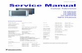 ORDER No. 03-SM-016 Service uputstvo za televizor.pdf · PDF fileService Manual Colour Television TX-29PS2D TX-29PS2F TX-29PS2P TX-29PS2P/B GP3 Chassis ... UHF E21-E69 CATV (S01-S05)