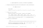 4. ARITMÉTICA PARA COMPUTADORES …ducatte/mc542/Arquitetura/arq_hp4.pdfARQUITETURA DE COMPUTADORES - RICARDO PANNAIN 71 • Conversão binária çŁ hexadecimal Figura 4.1 – Tabela