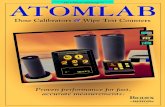 “The Clinical Advantage” ATOMLAB - · PDF fileDose Calibrators & Wipe Test Counters “The Clinical Advantage”™ 1-800-224-6339 Int’l 631-924-9000 BIODEX For NUC MED For PET