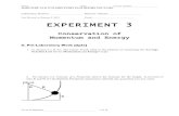 Last Revised on January 8, 2015 Grade: EXPERIMENT 3physlabs/manuals/Experiment03.pdf · only R and Θt,he for Ballistic Pendulum experiment . ... Last Revised on January 8, 2015 Grade: