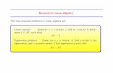 linear algebra part1 - People - Department of Scientific jpeterson/linear_algebra_part1.pdf · PDF file · 2015-01-08•L. N. Trefethern and D. Bau, ... •A set S ⊂V is called
