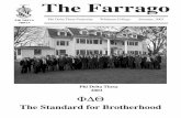 The Farrago - Whitman College · PDF fileThe Farrago Phi Delta Theta ... There are eight Greek groups represented here on Whit- ... of the best things about college life is the respect