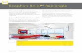 Ecophon Solo™ Rectangle Rectangle-PRODUCT-ES.pdf · Diagrama De instalación (m363) para ecophon solo rectangle α Ver cantidad especificada los paneles se pueden descolgar a diferente