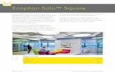 Ecophon Solo™ Square Square-PRODUCT-FR.pdf · Schéma de montage (m362) pour ecophon Solo Square α Selon quantitatif les panneaux peuvent être suspendus les uns en dessous des